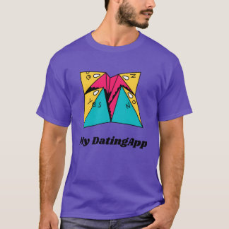 Min DatingApp på 90-tals stil T Shirt