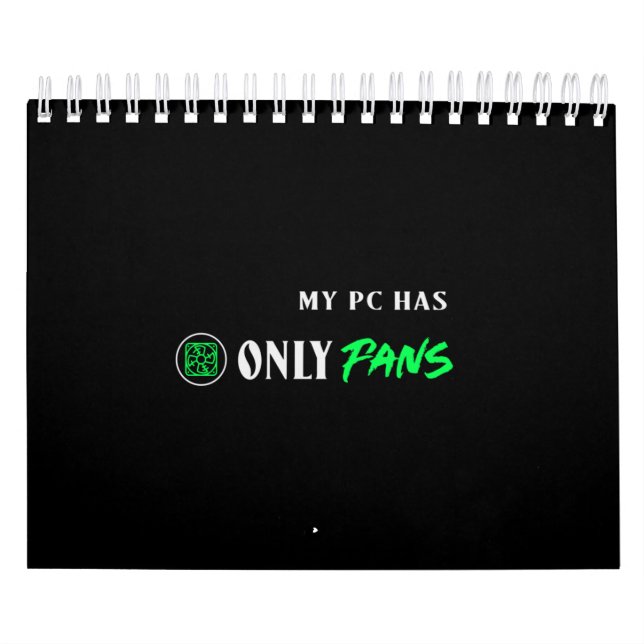 Min dator har endast Fläkt Kalender (Omslag)