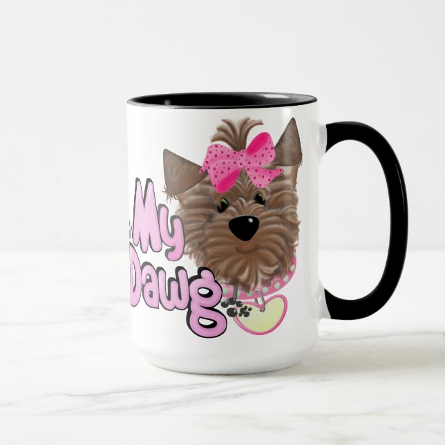 Min dawg Gift Mugg (Höger)
