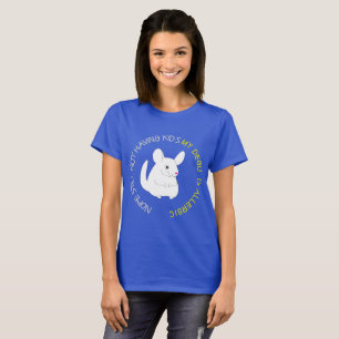 Min degu är allergisk t-shirts