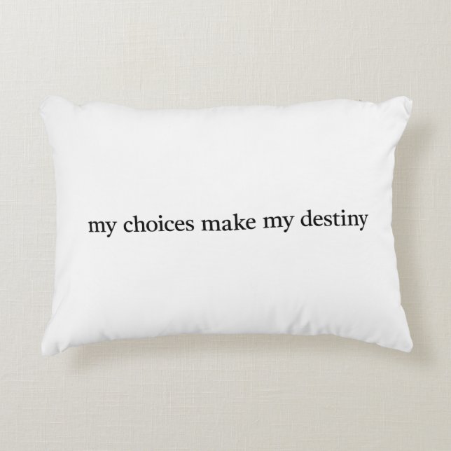 Min dekordekorfärg prydnadskudde (Framsidan)