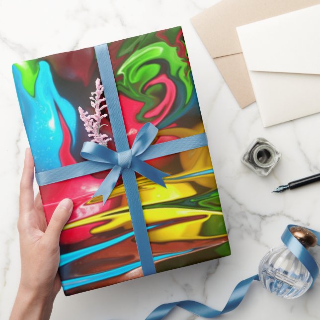 MIN-design för inkapslat papper - färglöst Smälter Presentpapper (Gifting)