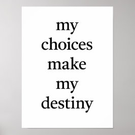 Min Destiny-Poster Poster