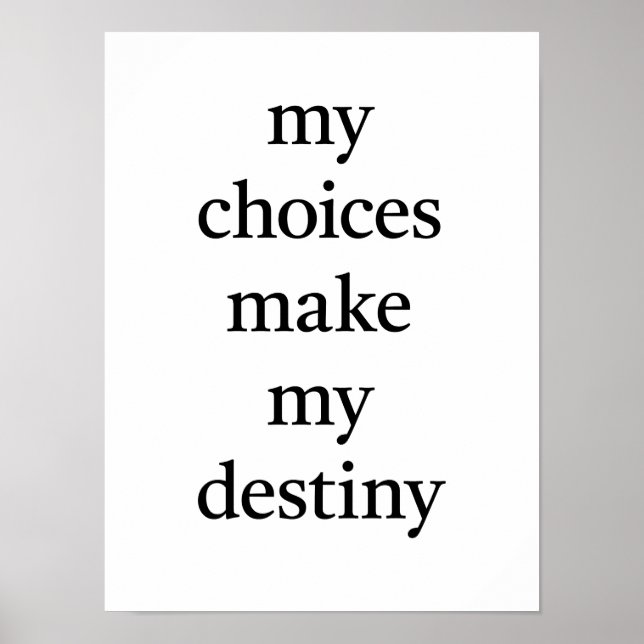 Min Destiny-Poster Poster (Framsidan)