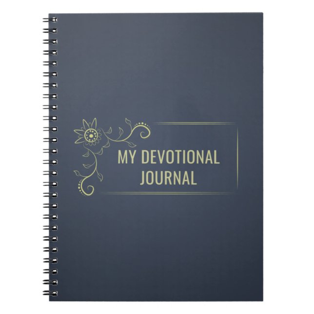Min Devotional Journal Anteckningsbok (Framsidan)