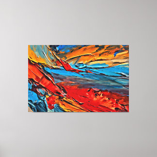 Min digitala konstpensel canvastryck