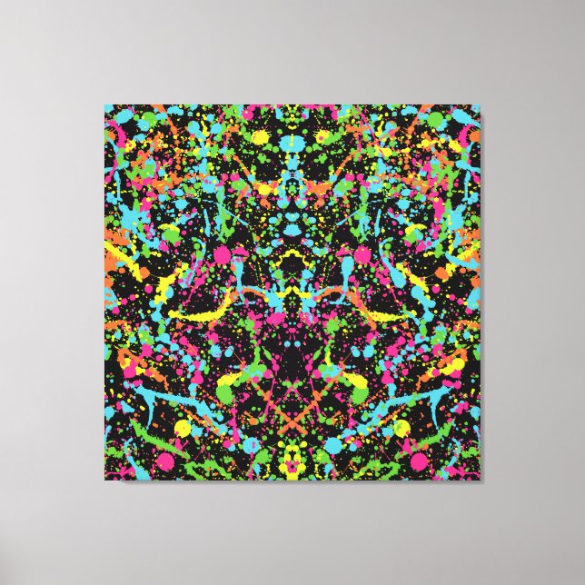 Min digitala konstpensel canvastryck (Framsida)