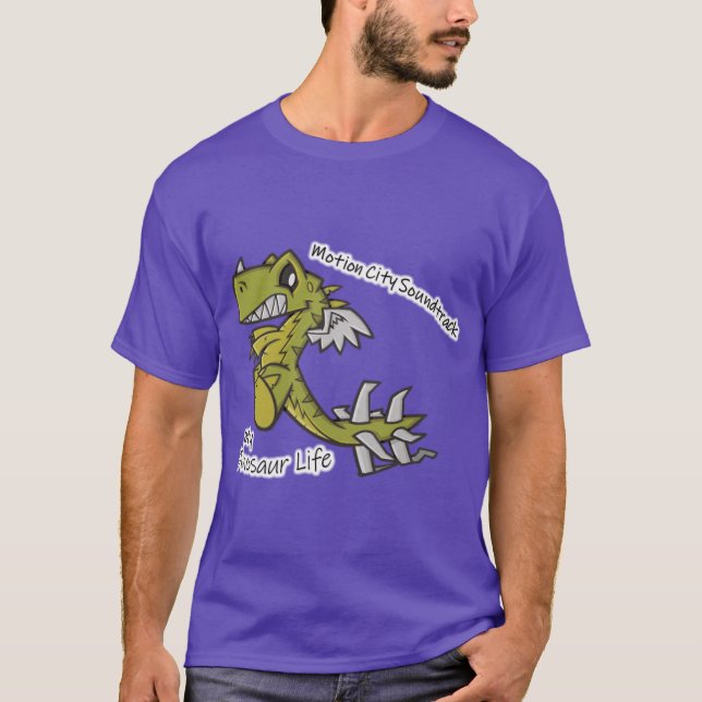 Min dinosaur-livsgåva t shirt (Framsida)