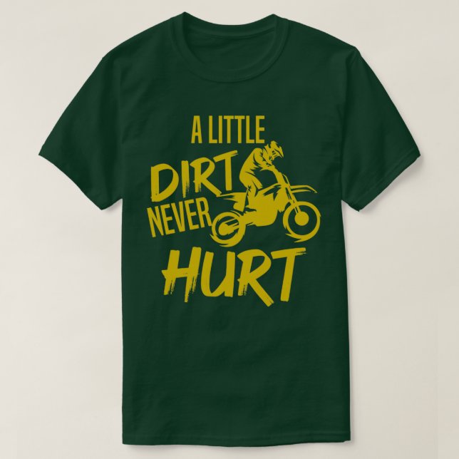 Min Dirt Bike ringer och jag måste åka motorcykel  T Shirt (Design framsida)