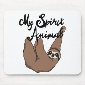 Min djura gulliga Sloth för ande Musmatta