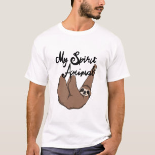 Min djura gulliga Sloth för ande T Shirt