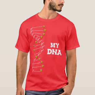 Min DNA är Pizza och 10462413 T Shirt