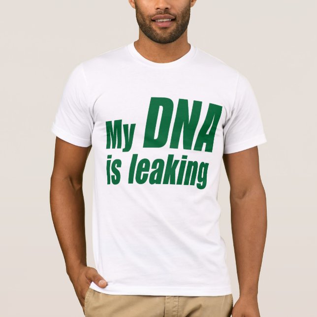 Min DNA läcker T-shirt (Framsida)