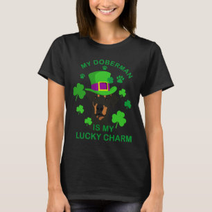 Min Doberman är min Lucky Charm T Shirt