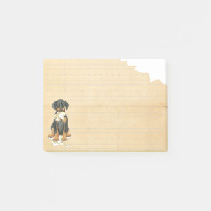 Min Doberman åt min läxa Post-it Block
