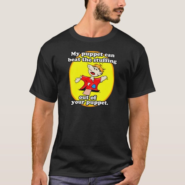 MIN DOCKA KAN SLÅ DIN DOCKA T SHIRT (Framsida)