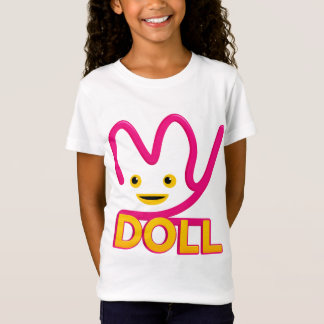 Min docka söta karaktär barn t-shirt