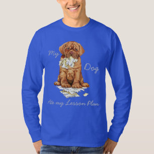 Min Dogue de Bordeaux Äta planerar min kurs Tröja