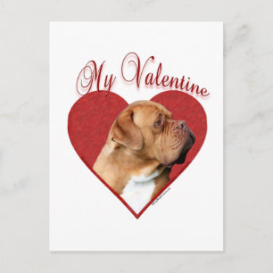 Min Dogue de Bordeaux Valentine Helg Vykort
