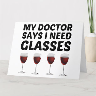 MIN DOKTOR SÄGER ATT JAG BEHÖVER GLASSER TACK KORT