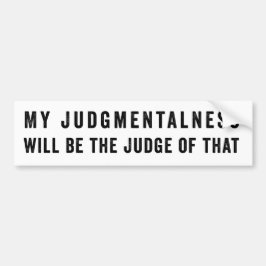 Min domare kommer att vara domaren i det bildekal