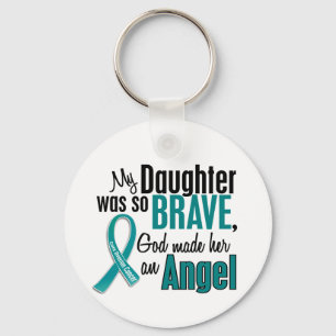 Min dotter är en äggstockscancer i angel 1 nyckelring