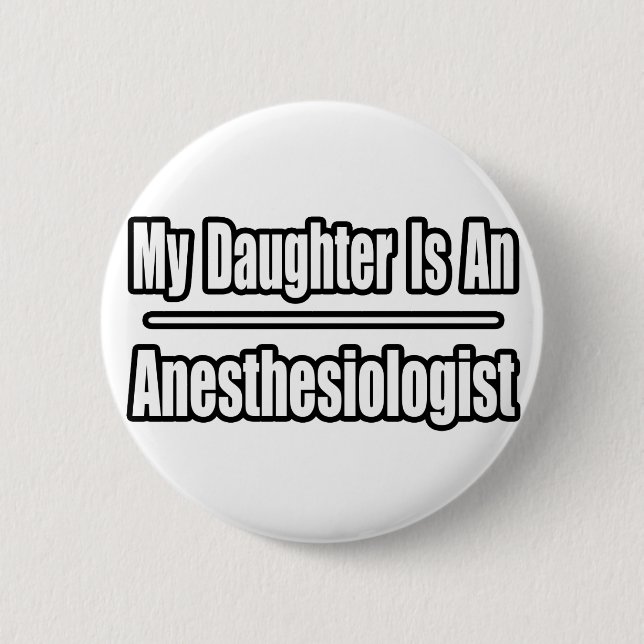 Min dotter är en anestesiolog knapp (Framsida)