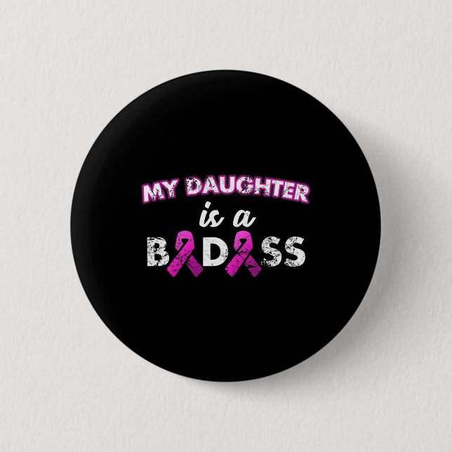 Min dotter är en byd bröstcancer knapp (Framsida)