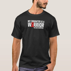 Min dotter är en krigare, Hiv Aids-medvetande T Shirt