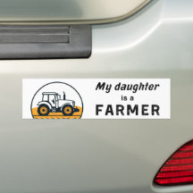 Min dotter är en lantbrukare Tractor Women Agricul