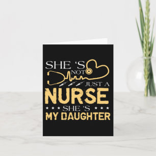Min dotter är en sjuksköterska vid Nurses Mamma Pa Kort