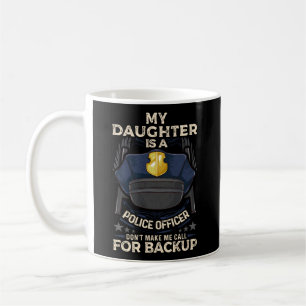 Min dotter är polis, poliser.. kaffemugg
