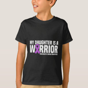 Min dotter är Warrior Pancreatic Lila Ribbon Su T Shirt
