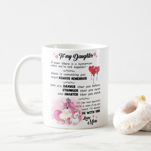 Min dotter-du är Modigare än du tror Kaffemugg