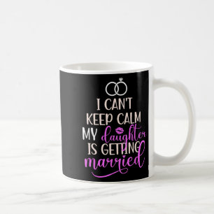 Min dotter gifter sig Mor till bruden Kaffemugg