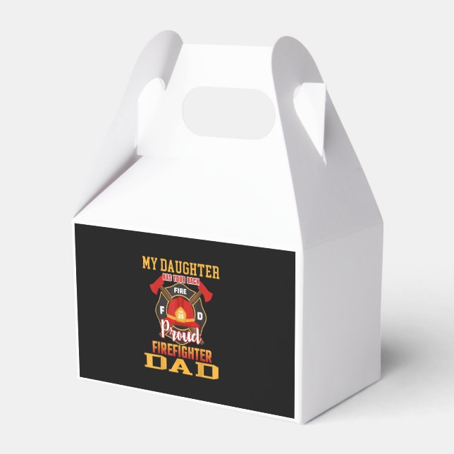 Min dotter har din brandman i Pappa Presentaskar (Framsidan Sidan)