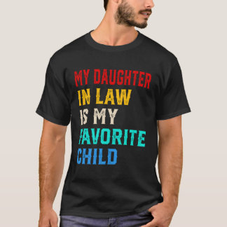 Min dotter i juridik är min favoritbarnfamilj t shirt