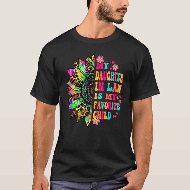 Min dotter i juridik är min favoritbarnsbarn Groov T Shirt (Framsida)