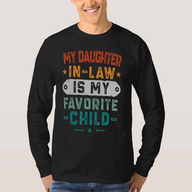 Min dotter i juridik är min favoritbarnsunge Fami T Shirt (Framsida)