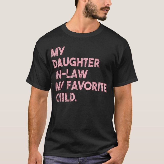 Min dotter i juridik är min favoritbarnsunge Fami T Shirt (Framsida)