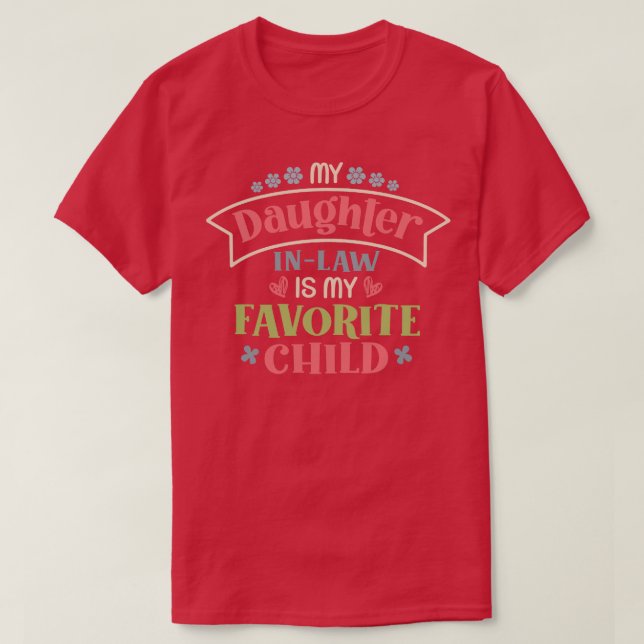 Min dotter i juridik är mitt favoritbarn 2 t shirt (Design framsida)