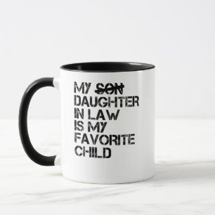 Min dotter i juridik är mitt favoritbarn mugg