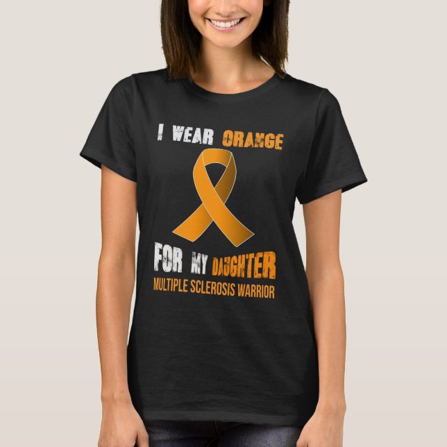 MIN DOTTER MIN MULTIPEL SKLEROS KRIGARE T SHIRT (Framsida)