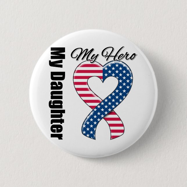 Min dotter mitt patriotiska USA för hjälte band Knapp (Framsida)