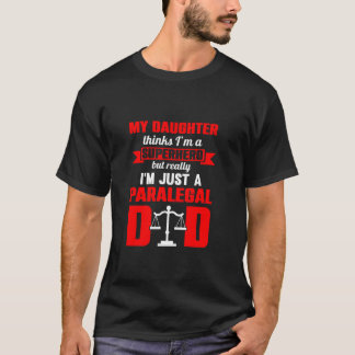 Min dotter tror att jag är en superhjälte men bara t shirt