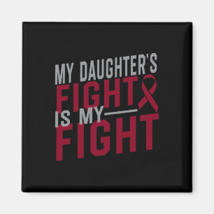 Min dotters kamp är min "Fight Sickle Cell Anemia" Magnet