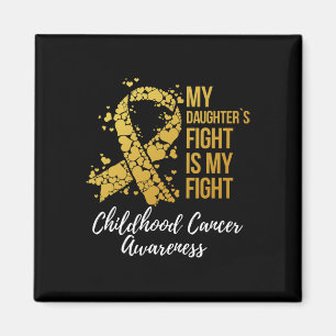 Min dotters kamp är min kamp mot barncancer A Magnet