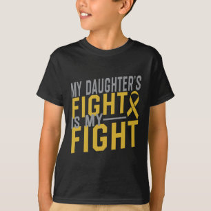 Min dotters kamp är min kamp mot barncancer A T Shirt
