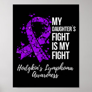 Min dotters kamp är min kamp mot Hodgkin Poster