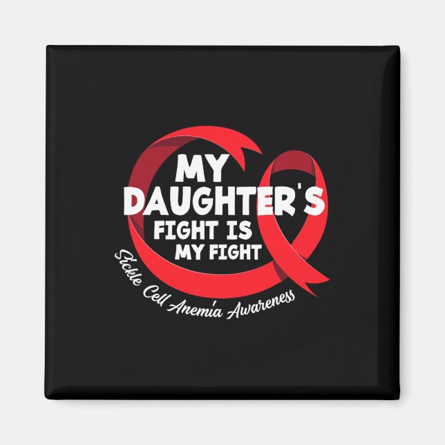 Min dotters kamp är min kamp sigdcellsanemi magnet (Framsidan)
